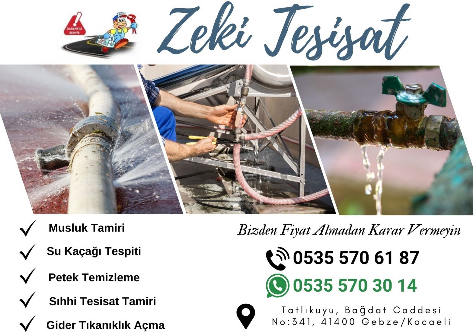 Gebze Su Kaçağı Tespiti